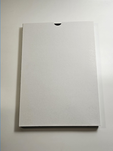 Notizbuch DIN A4, liniert mit Blindprägung