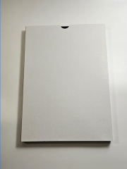 Notizbuch DIN A4, liniert mit Blindprägung
